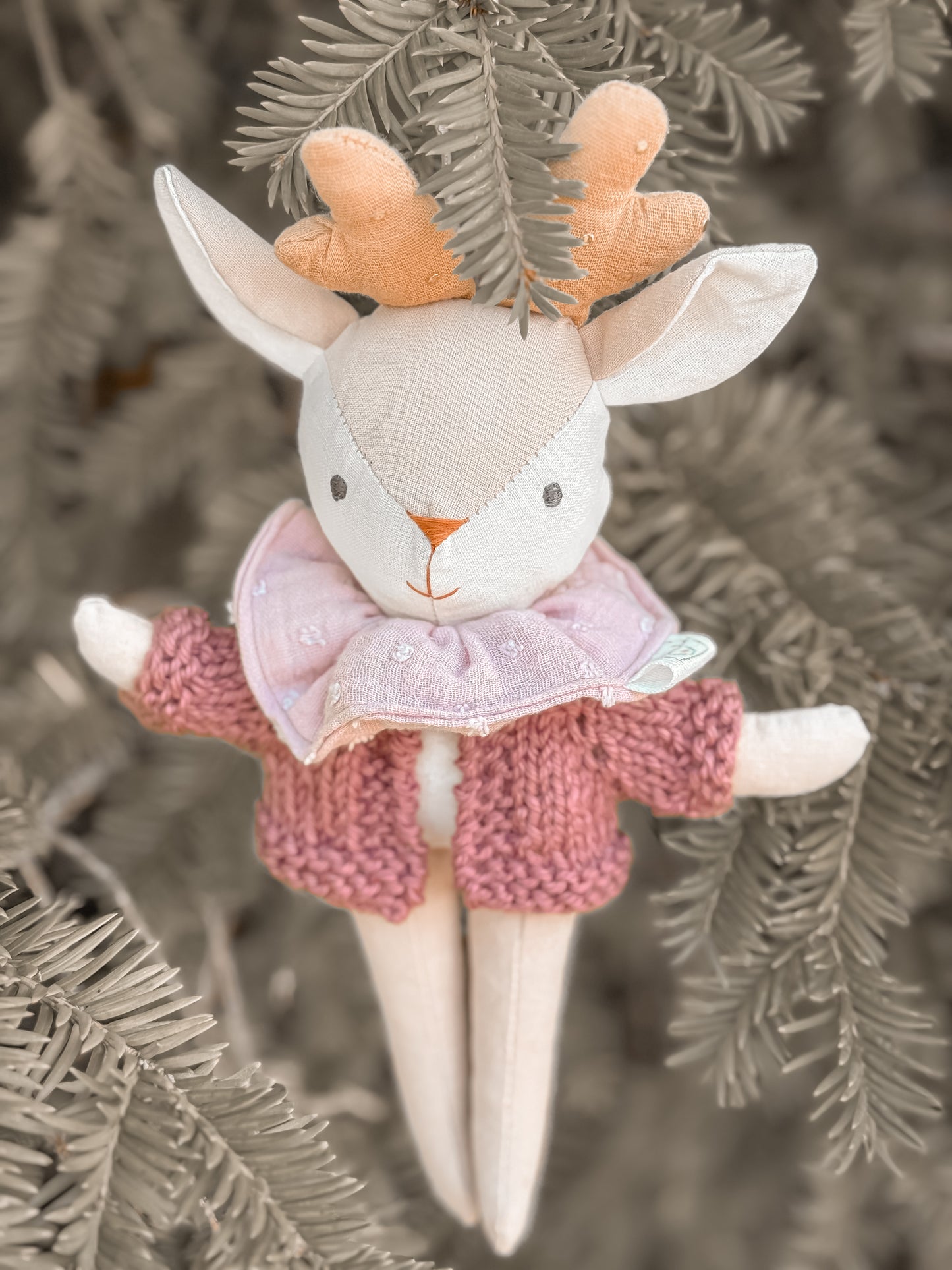 Edición Navidad rosa empolvado