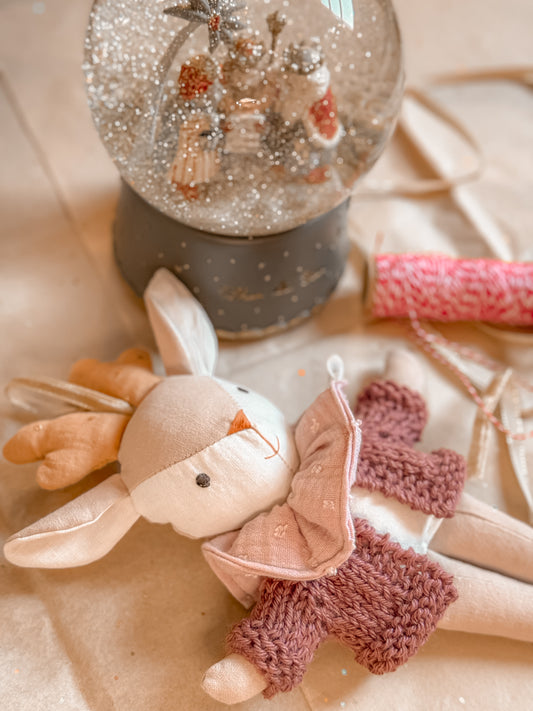 Edición Navidad rosa empolvado